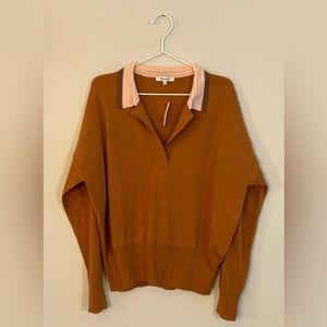 Madewell Collared Pullover Sweater NWT